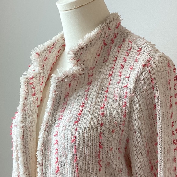 NIC + ZOE Spring Fringe Tweed Jacket - PM - Picture 11 of 14